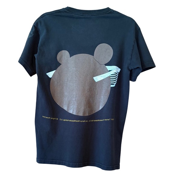 KANYE WEST T Shirt 2007 Glow In The Dark Tour TAKASHI MURAKAMI YE RapTee Small - Picture 2 of 8